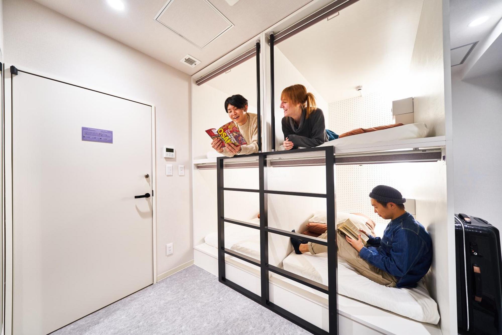 &And Hostel Shinsaibashi East Osaka Exteriör bild