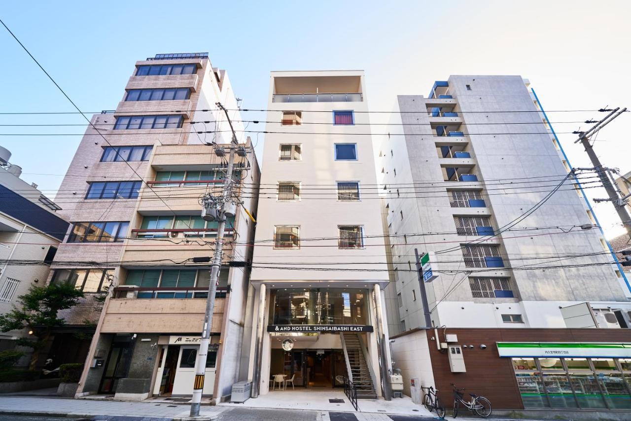 &And Hostel Shinsaibashi East Osaka Exteriör bild